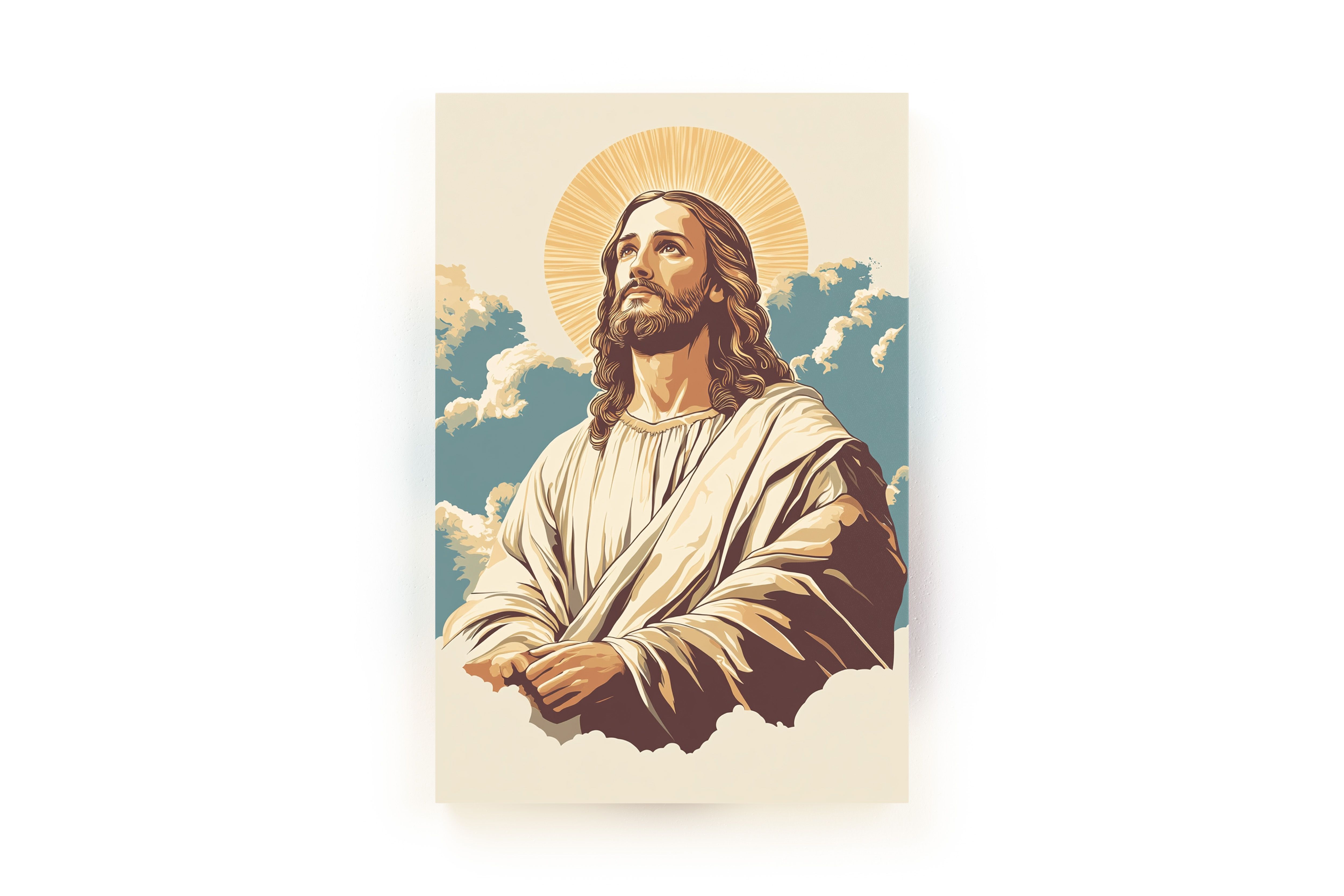 Obraz na płótnie Jezus Chrystus dla dzieci i młodzieży 40x60