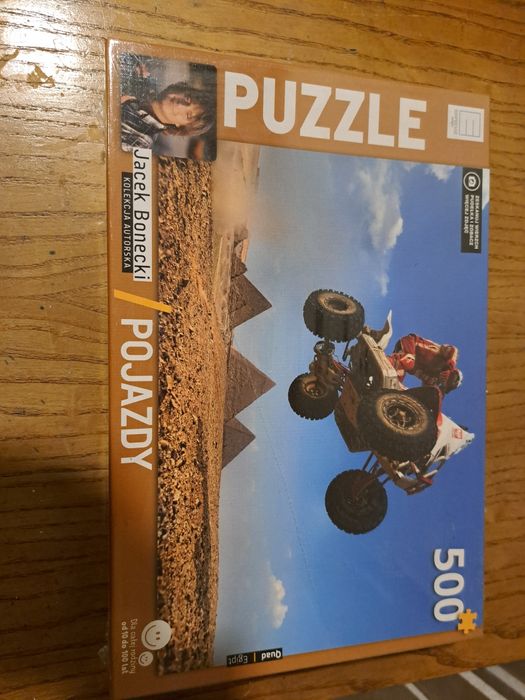 Puzzle 500 pojazdy quad Egipt z kolekcji Jacek Benecki Nowe