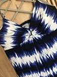 Sukienka maxi xxl oversize ombre m&s plazowa letnia wiskoza