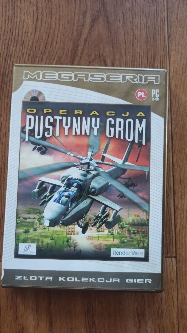 Gra PC operacja pustynny grom CD-ROM