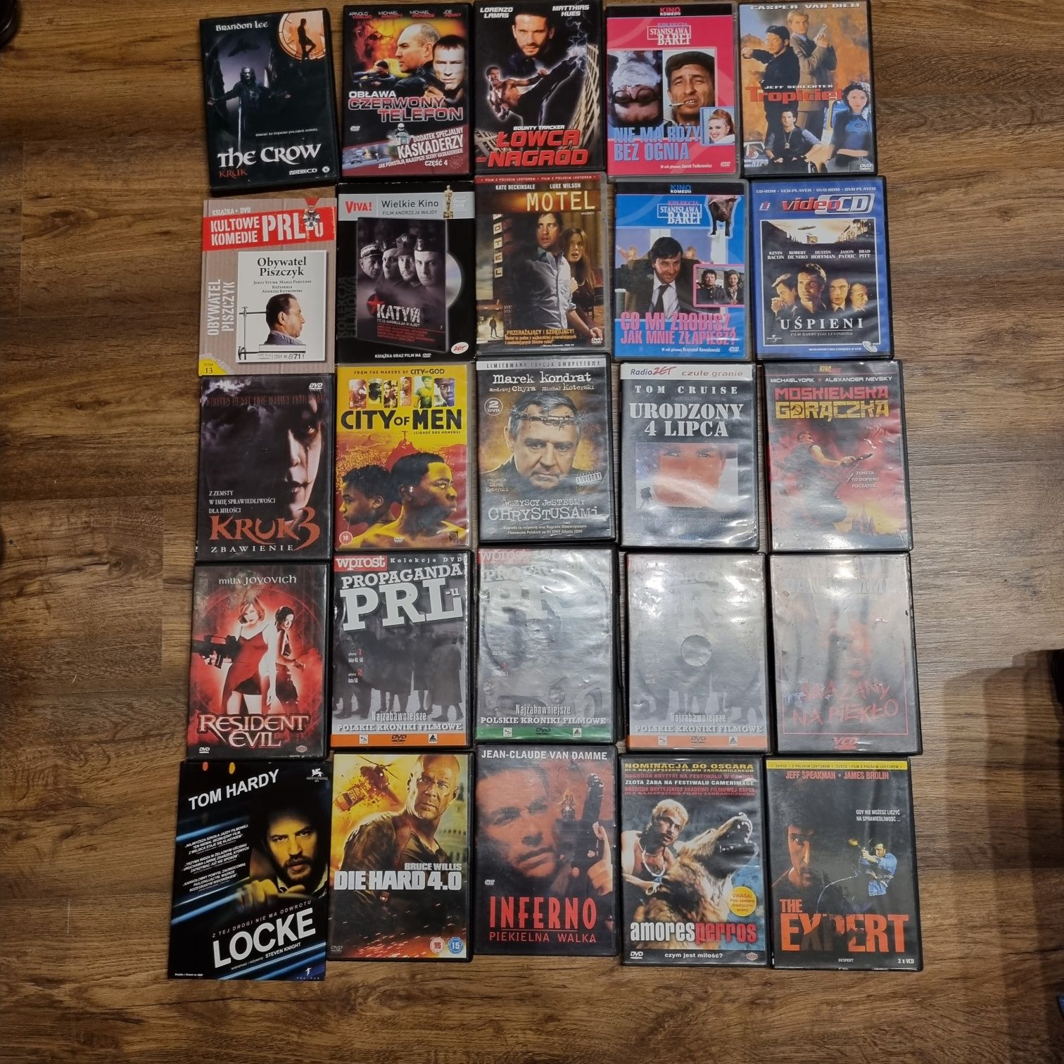 DVD płyty zestaw, filmy