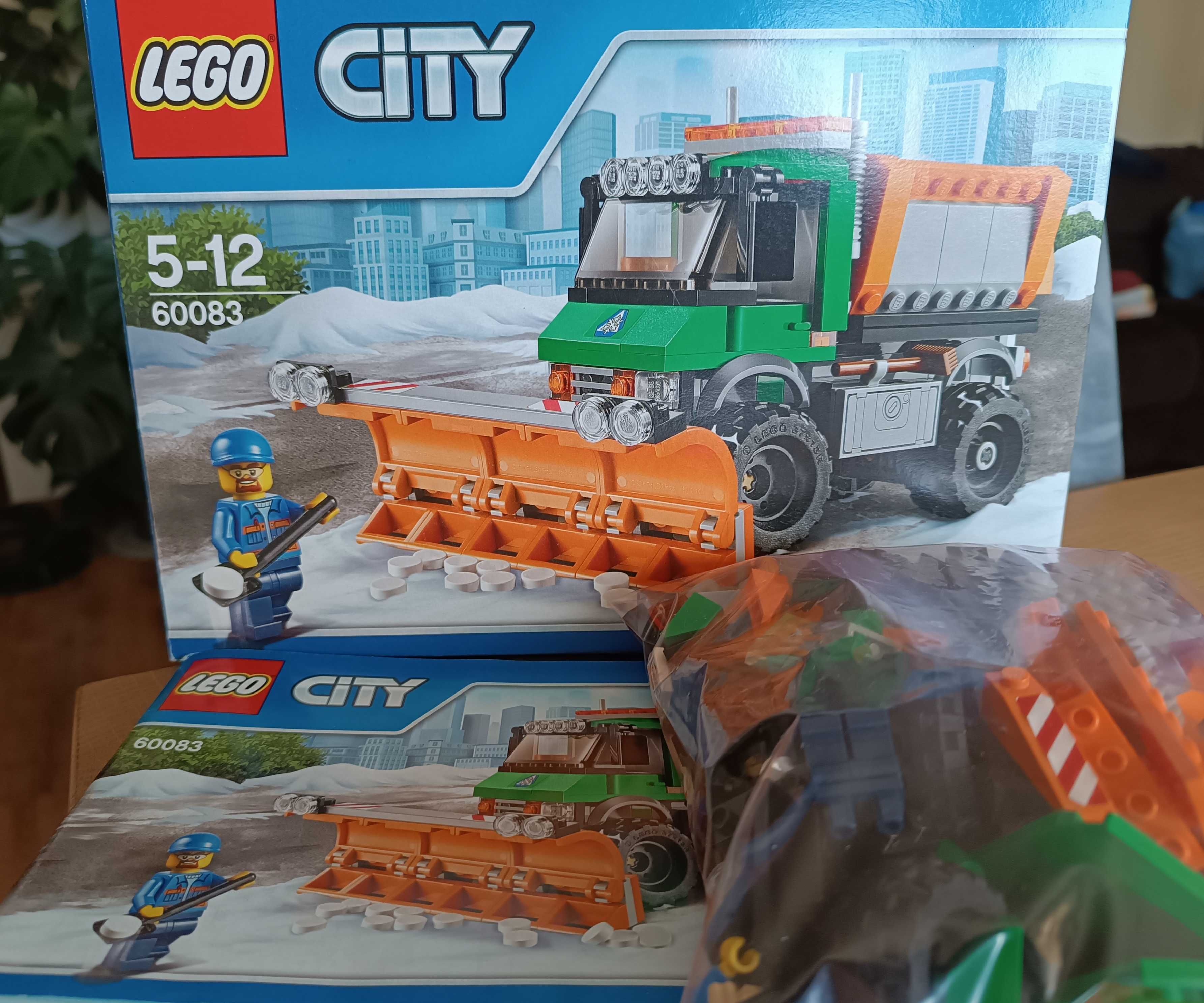 LEGO City 60083 Pług Śnieżny Stan Idealny