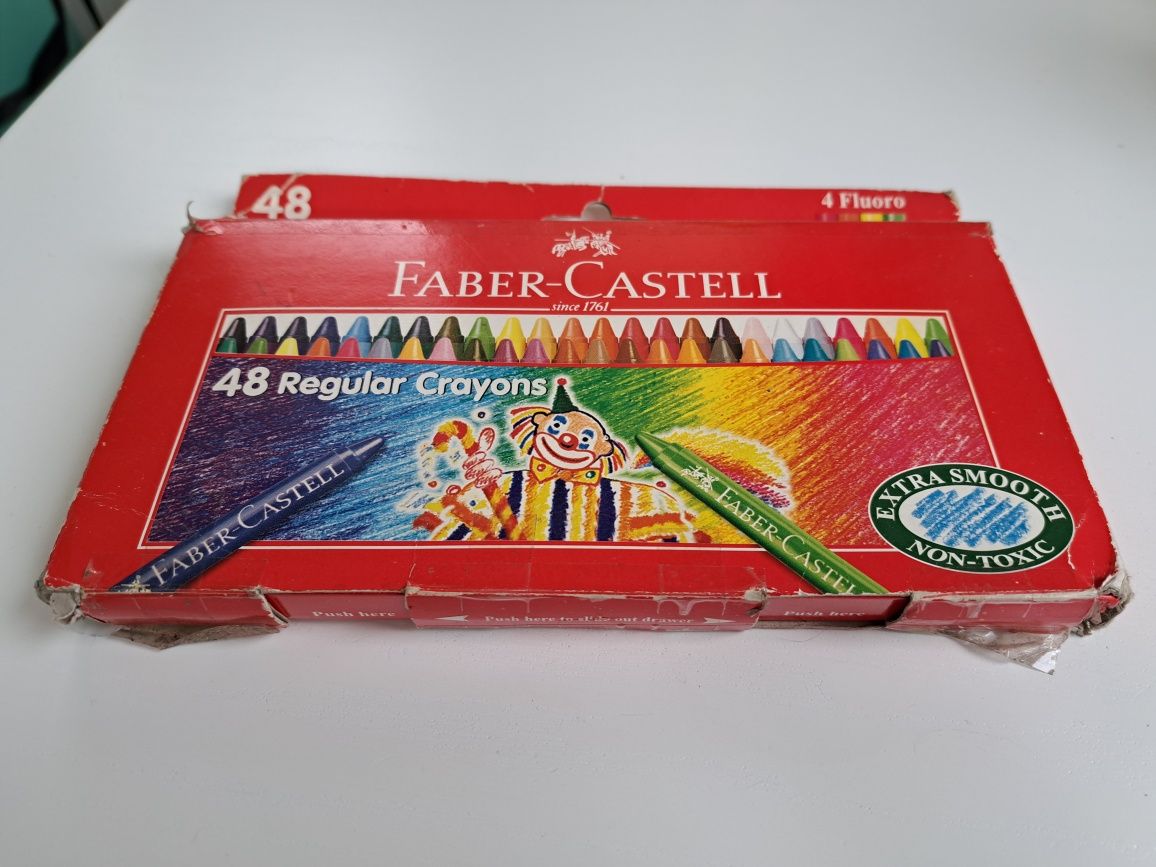 Kredki świecowe FABER-CASTELL 48 Regular Crayons