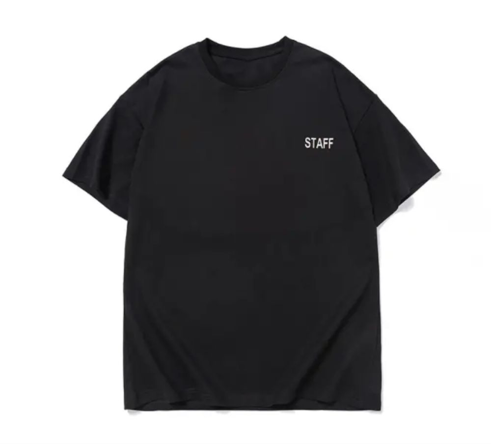 Мужские футбокли Vetements Antisocial унисекс черные белые