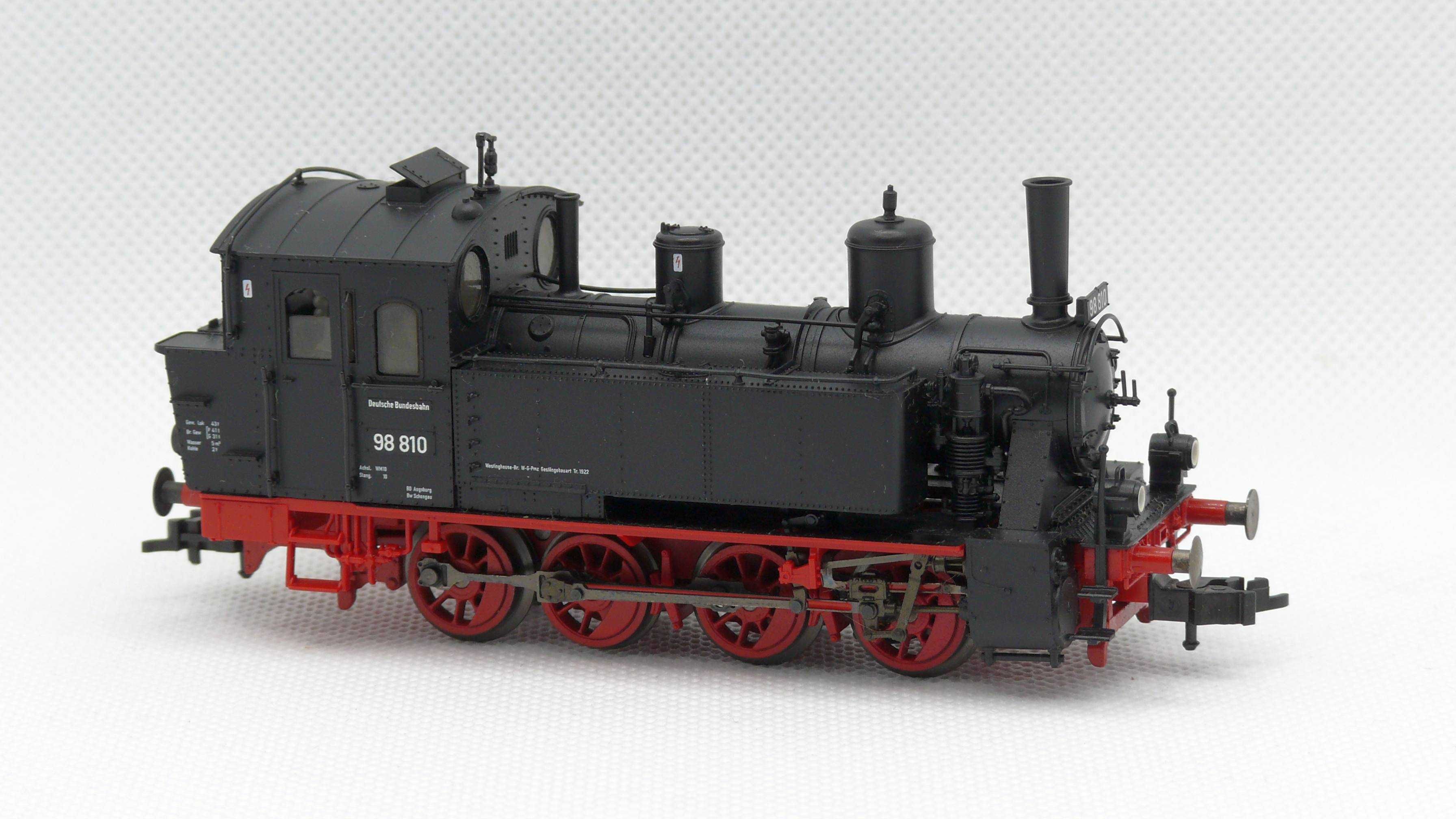 Lokomotywa parowa BR98 810 Fleischmann DCC skala H0