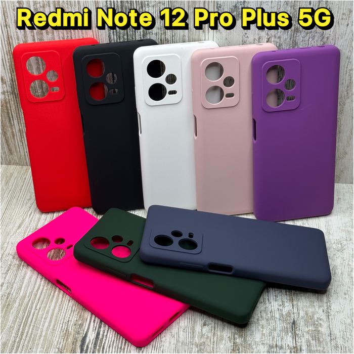 Чохол софттач Silicone Softy Xiaomi Redmi Note 12 Pro+ Plus 5G Чехол
