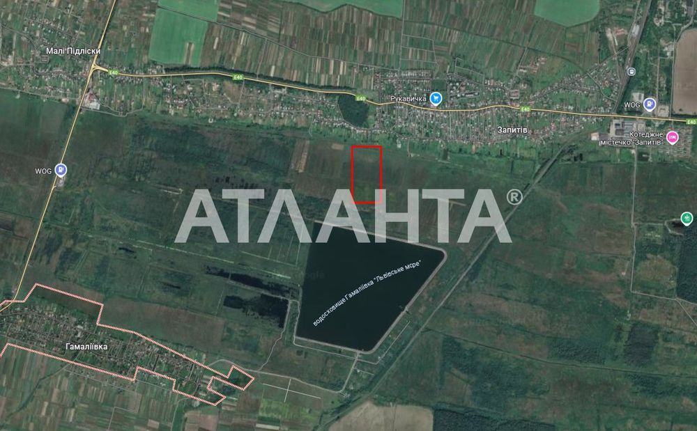 Продаж земельної ділянки поруч з лісом та озерами с.Гамаліївка