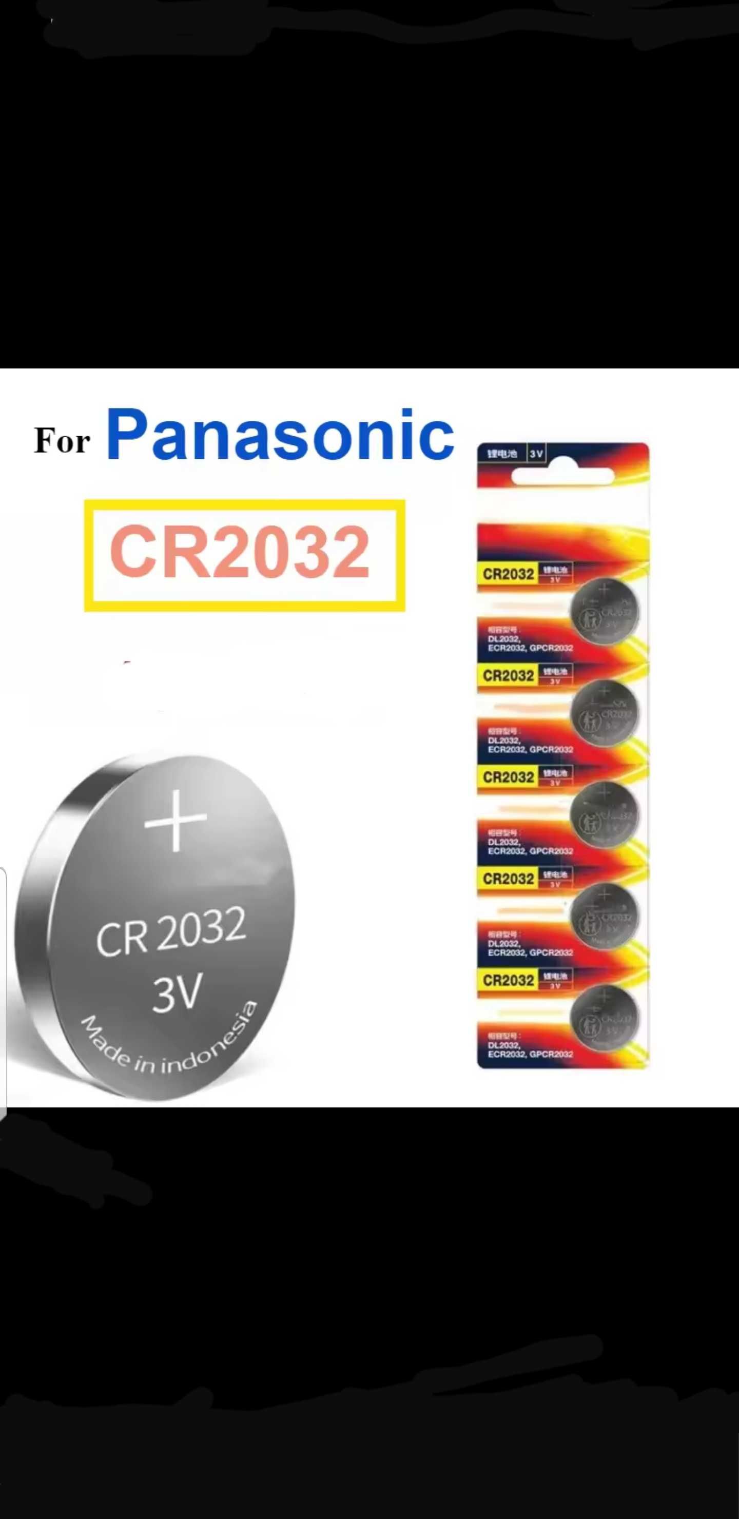 Батарейка Panasonic CR2032 Lithium Літієва 3V