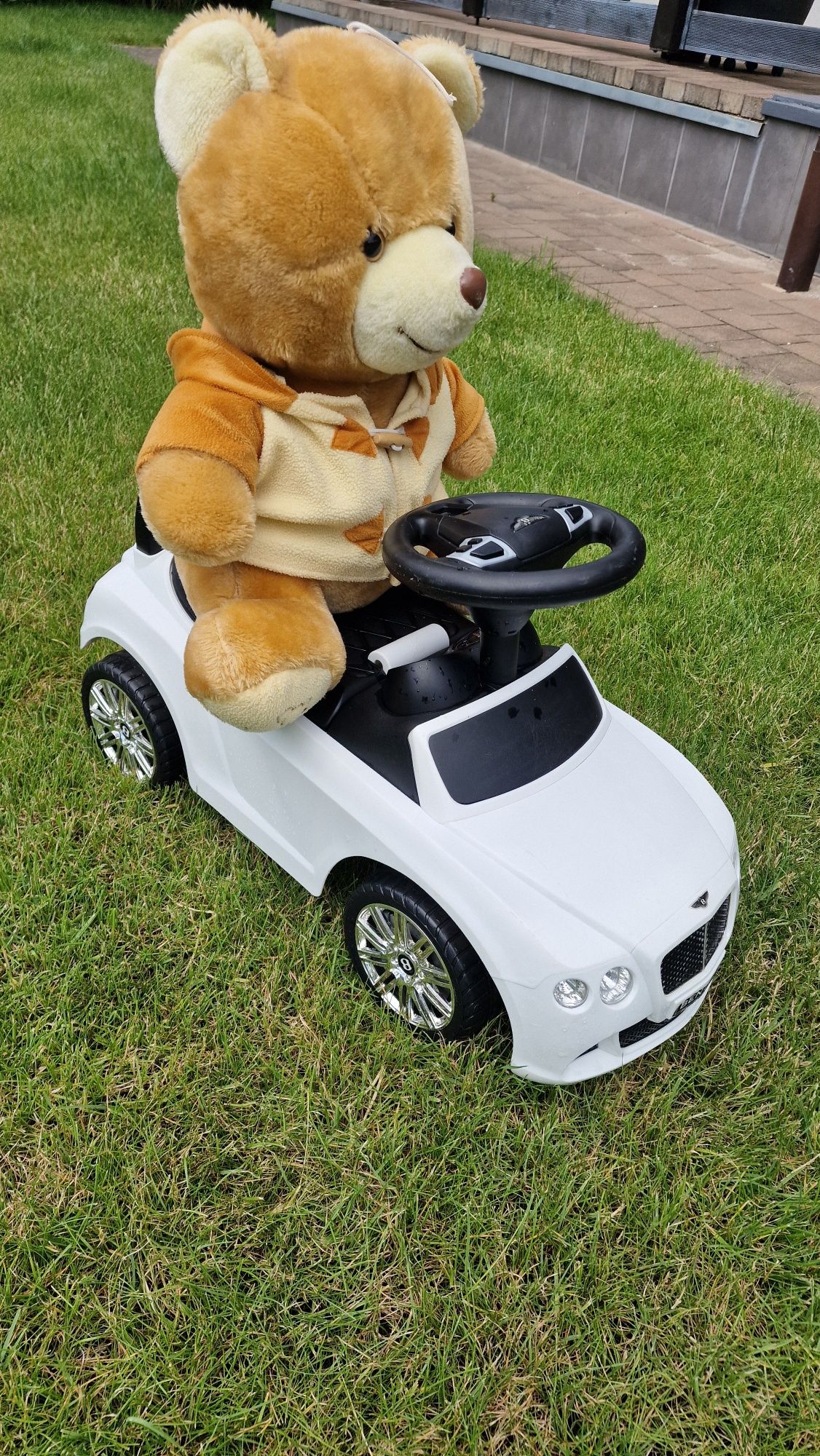 Samochód odpychacz jeździk  Bentley+ Miś