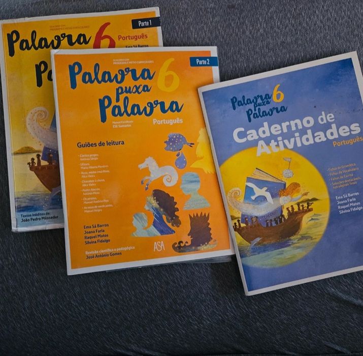Livros Palavra Puxa palavra 6