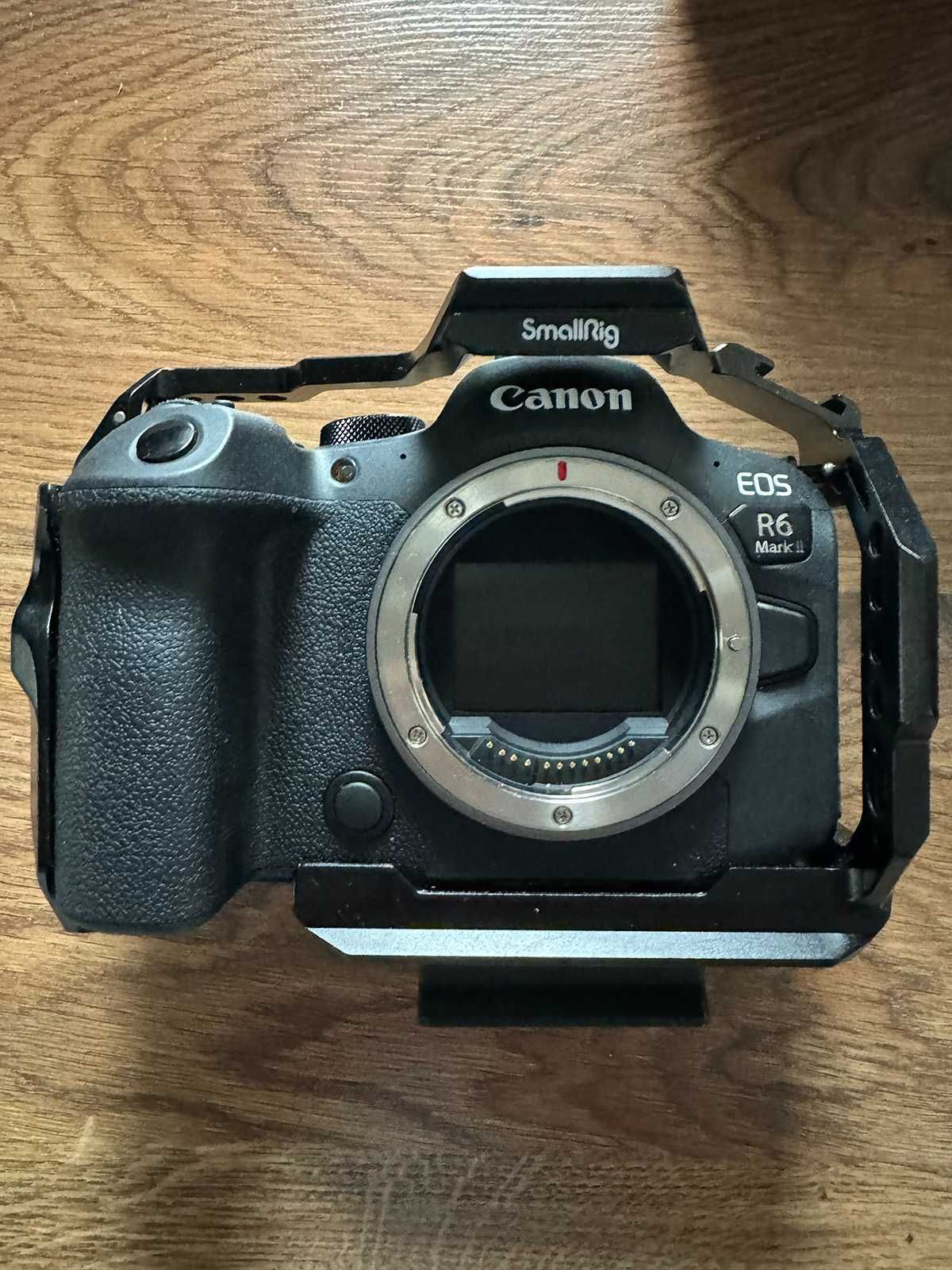 CANON R6 Mark II +3 OBIEKTYWY 24-105mm, 16-28mm, 50mm, Klatka, Adapter