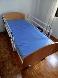 Cama hospitalar articulável elétrica