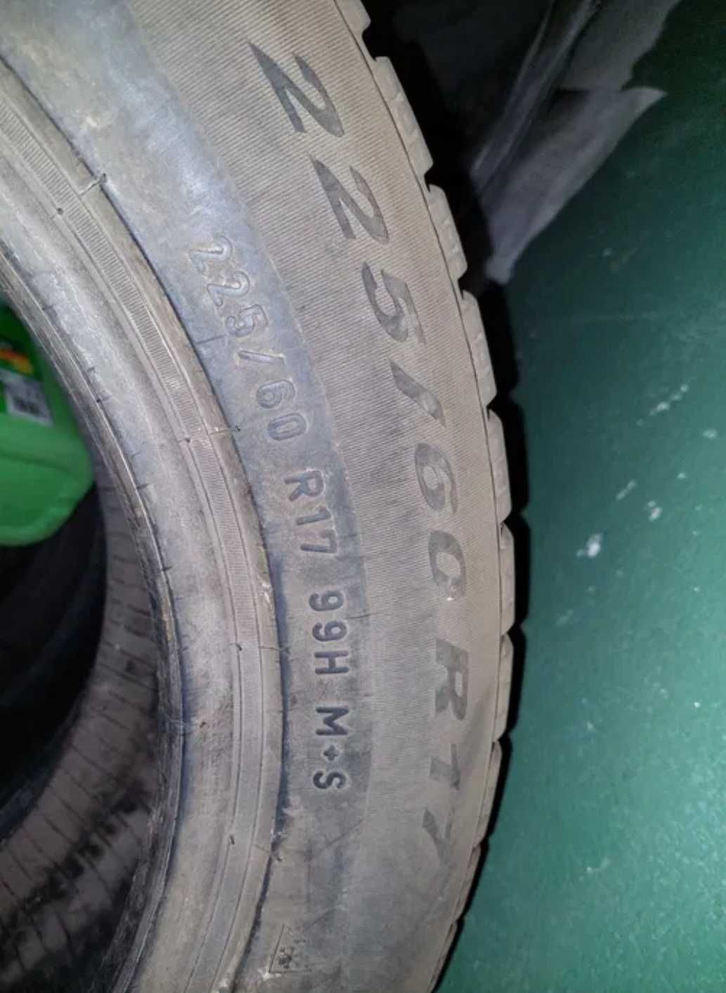 225/60/17 uniroyal pirelli sotto zero yokohama geolander