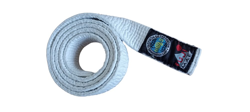 Fujimae pas biały Taekwondo rozm 120