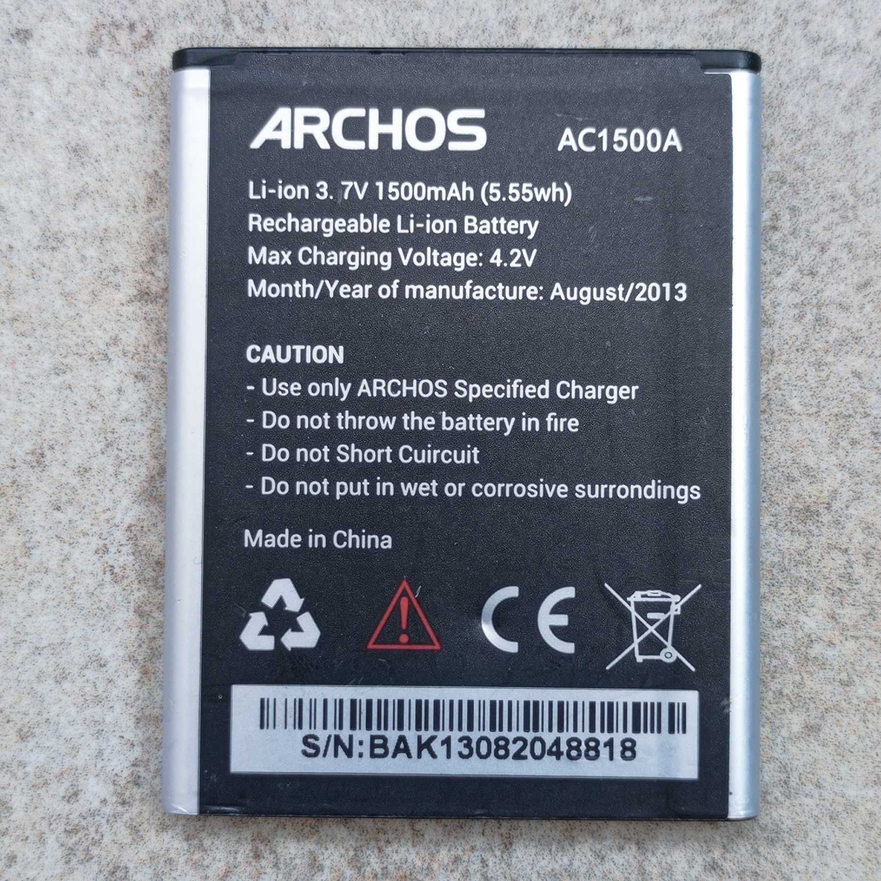Аккумуляторная батарея Archos 1500A