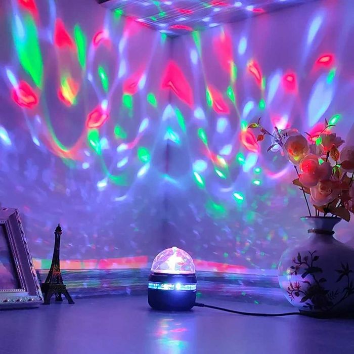 Projektor Star Galaxy - lampka nocna RGB do sypialni i pokoju gier