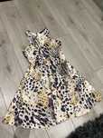 Sukienka panterka motyw leopard zwierzecy S M