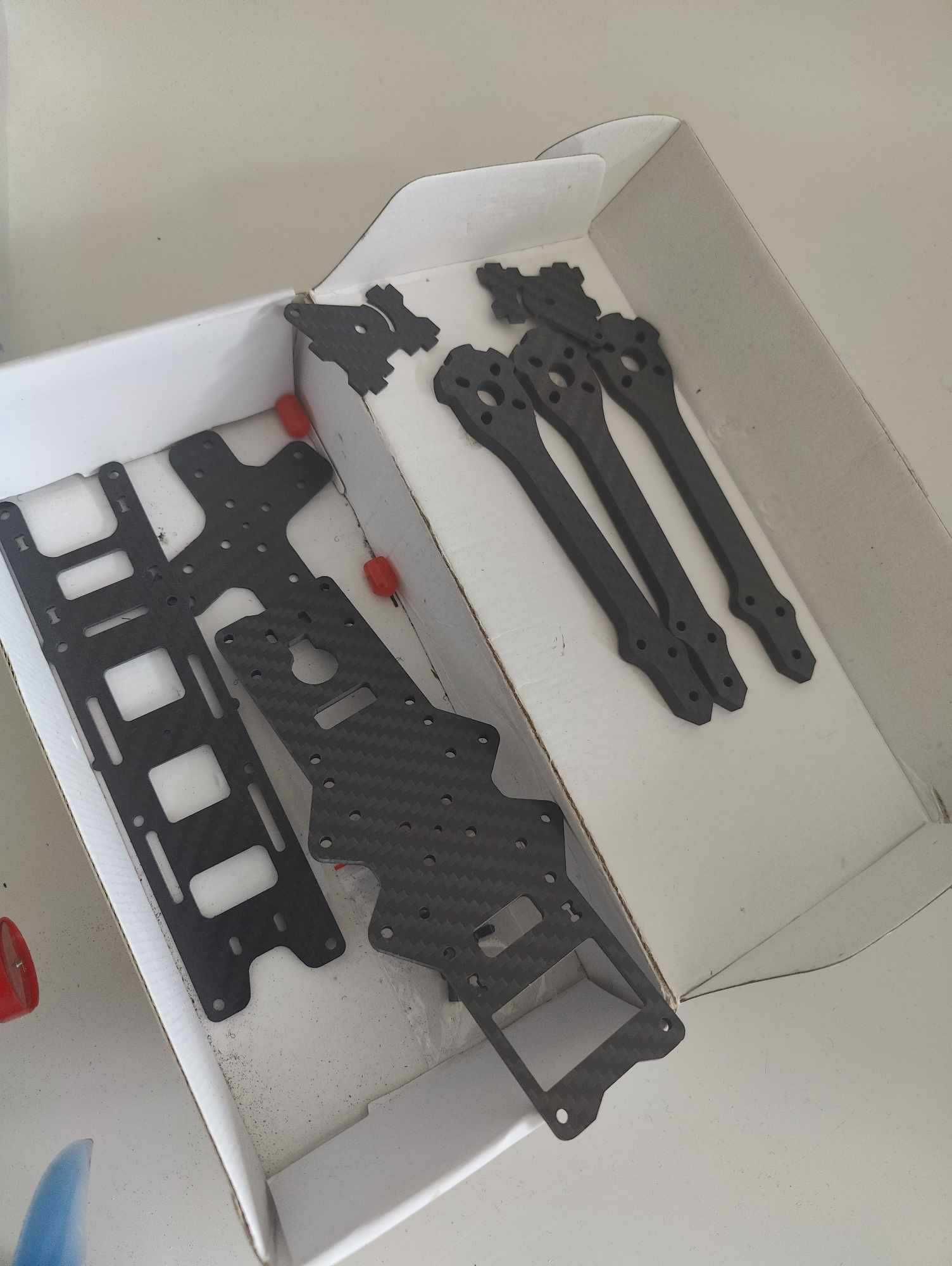 Wizard 220 HV xm+ baterie+zapas rama - dron fpv jak iflight nazgul 5