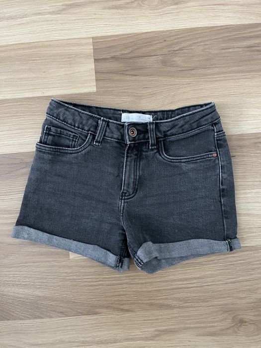 Zara spodenki jeansowe 128