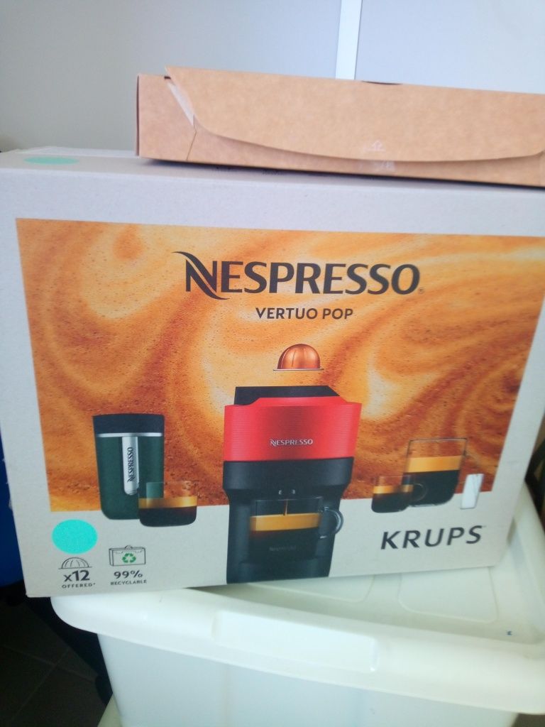 NOVA - Máquina Café Nespresso Vertuo pop Krups