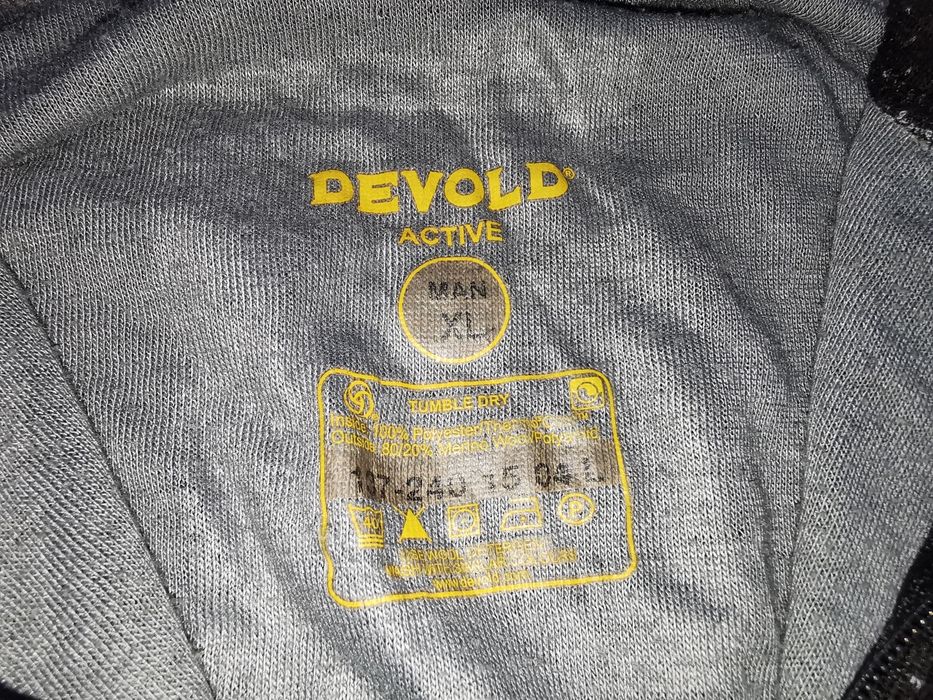 Devold Active merino wool komplet termoaktywny termiczny XL