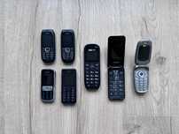 Lote de Telemoveis Semi-novos / Usados Nokia, LG, Maxcom