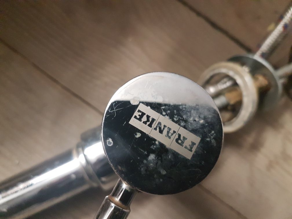 Zlewozmywak granitowy Franke z baterią kuchenną