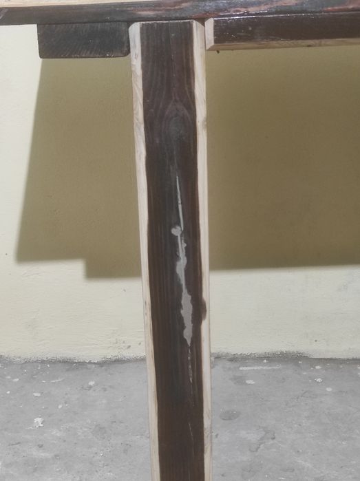 Стіл з дерева лофт масив дерев'яний стіл