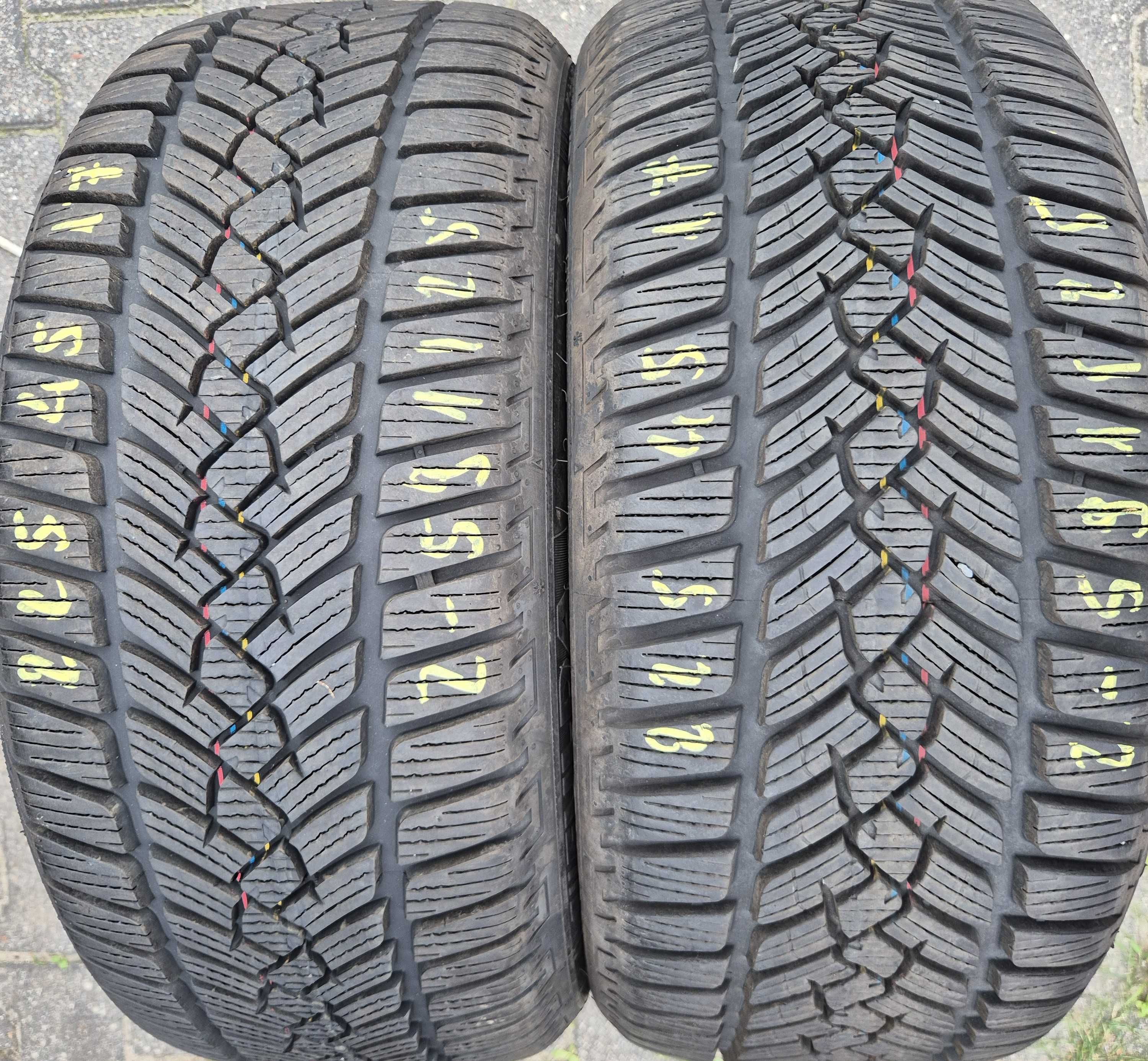 225/45r17 91H (Z591/25)08 2szt 8mm Kristall Control HP2 FULDA ZIMOWE