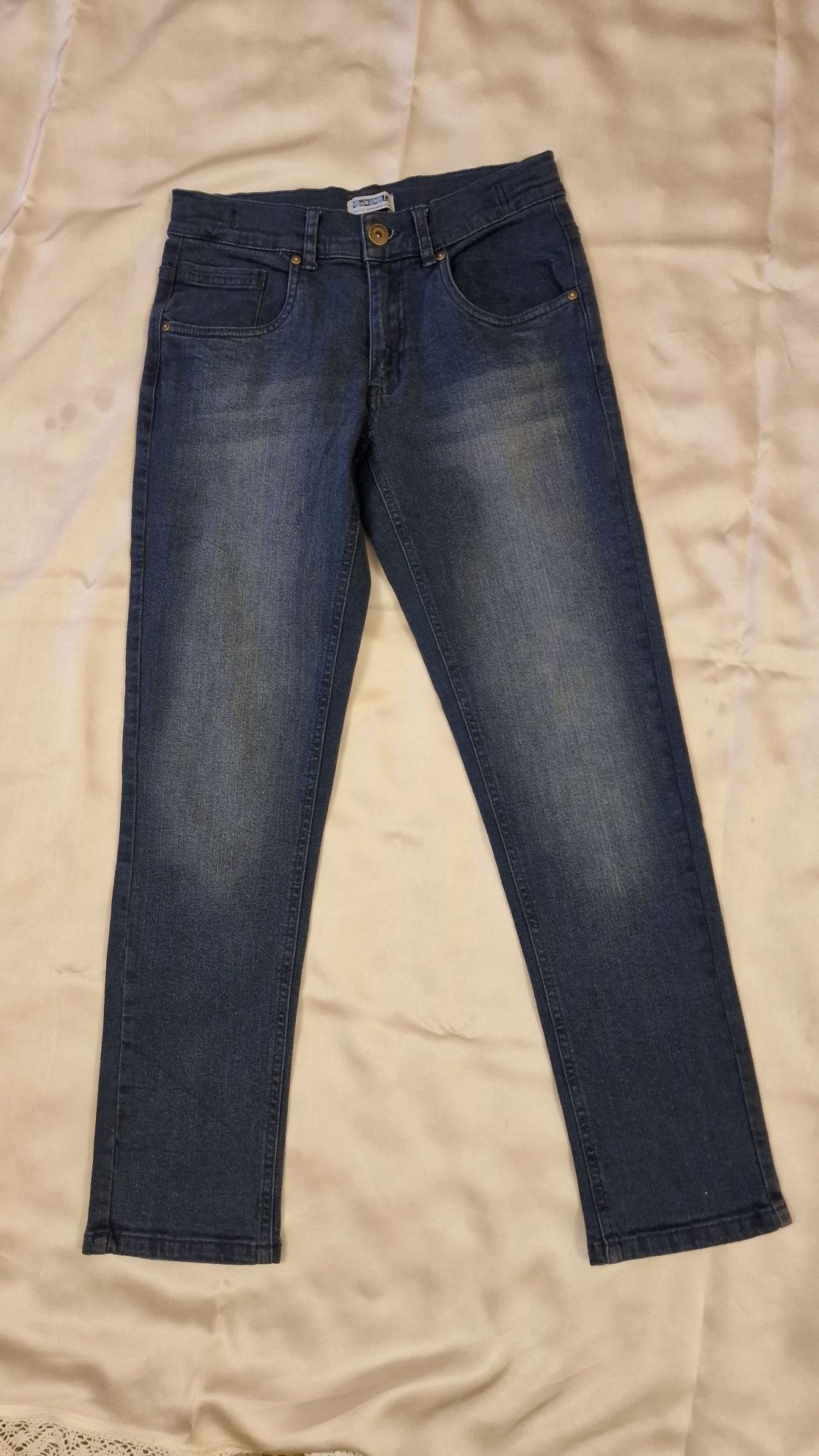Spodnie jeansowe chłopięce roz 146/152 dżinsy