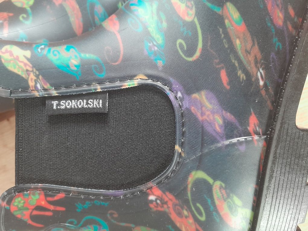 Nowe kalosze, botki na deszcz