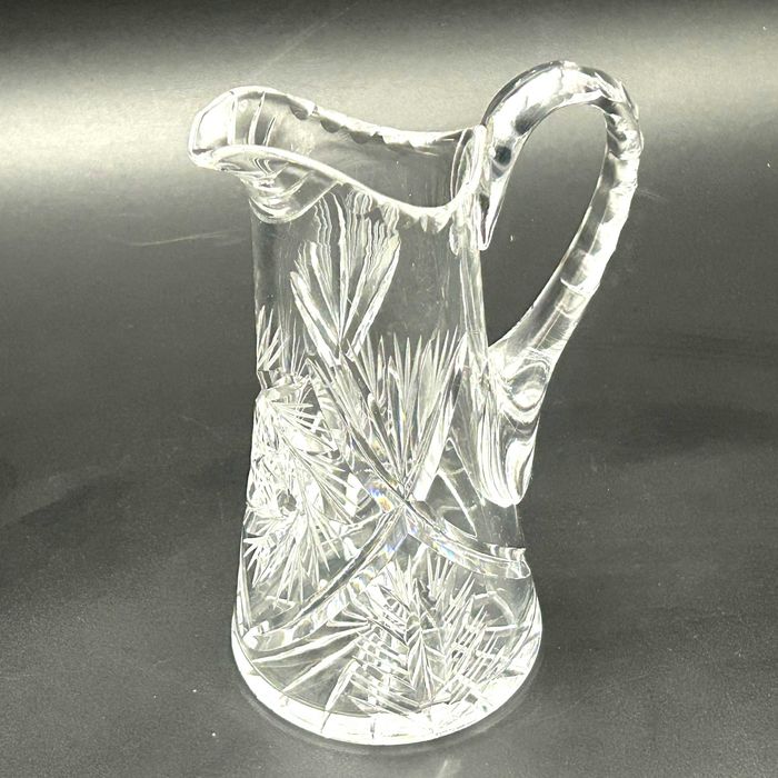Dzbanek kryształowy, styl: „American Brilliant Cut Glass ” piękny