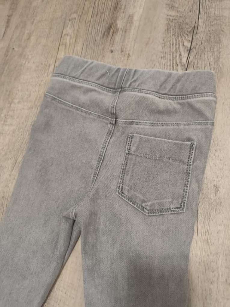 Legginsy niemowlęce jegginsy z efektem sprania Reserved 74