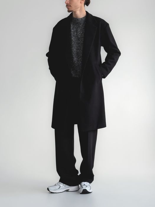 Пальто чоловіче чорне / Пальто мужское черное XL