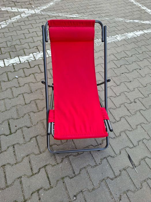 Leżak dwu-pozycyjny ogrodowy, plażowy