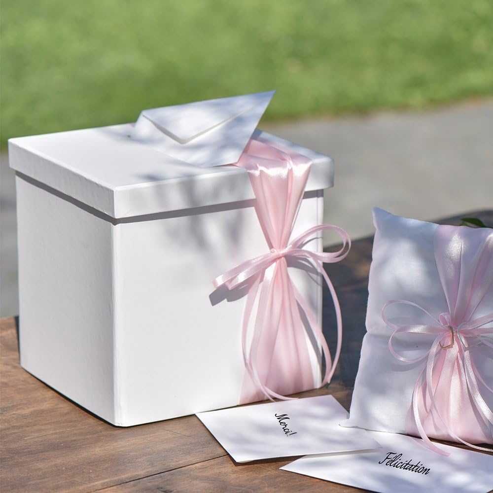 Nowe pudełko na prezent /na koperty /ślub /białe /2811