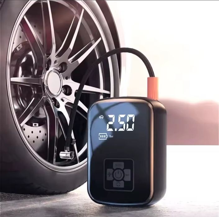 Kompresor przenośny akumulatorowy mocny 10 bar