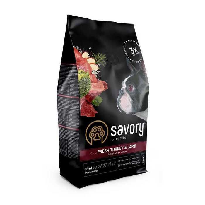 Savory Small Breed rich in Fresh Turkey & Lamb