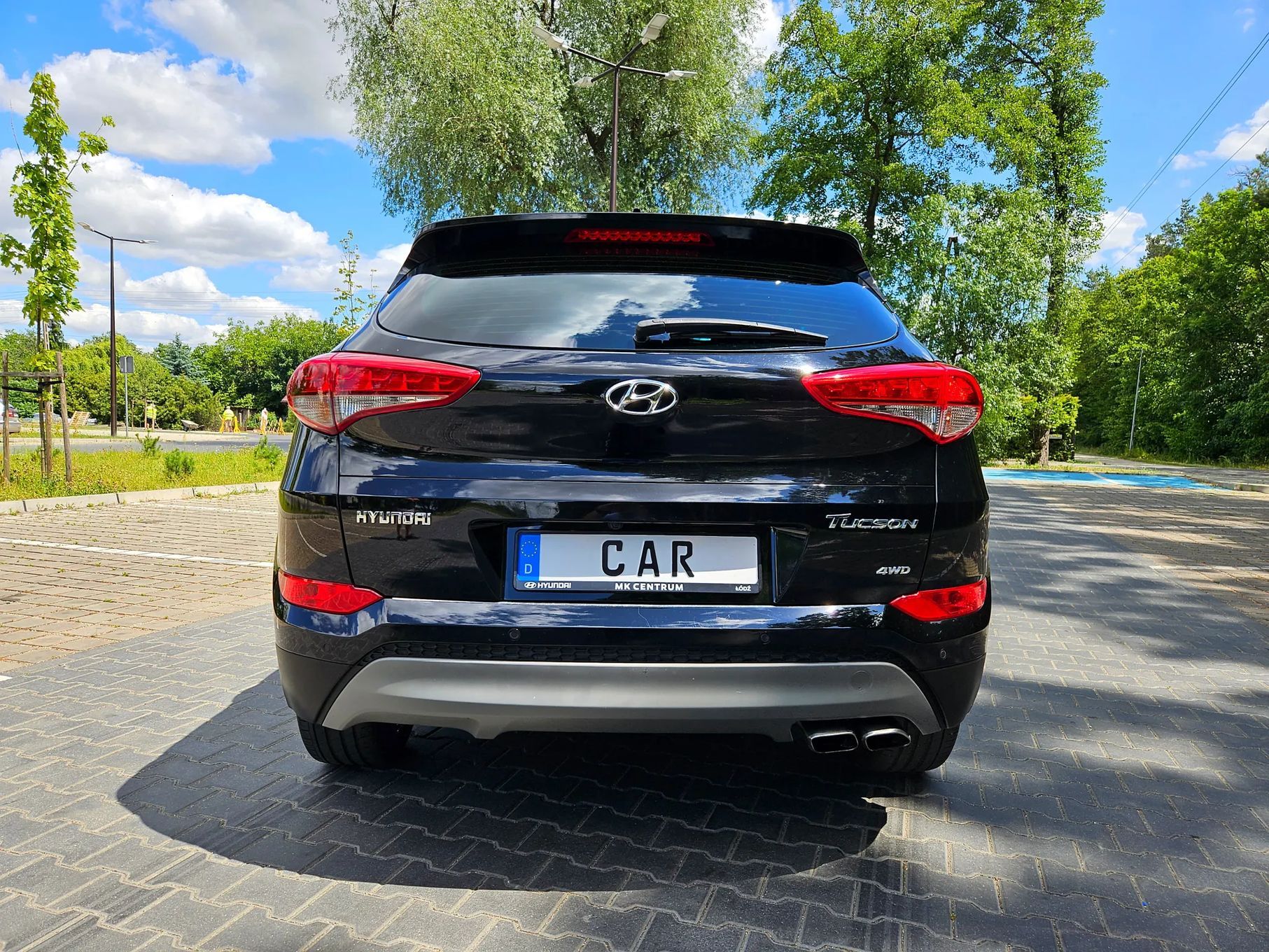 Hyundai Tucson 1.6 Turbo Automat Napęd 4x4 Full Ledy Serwis Hak Śliczny