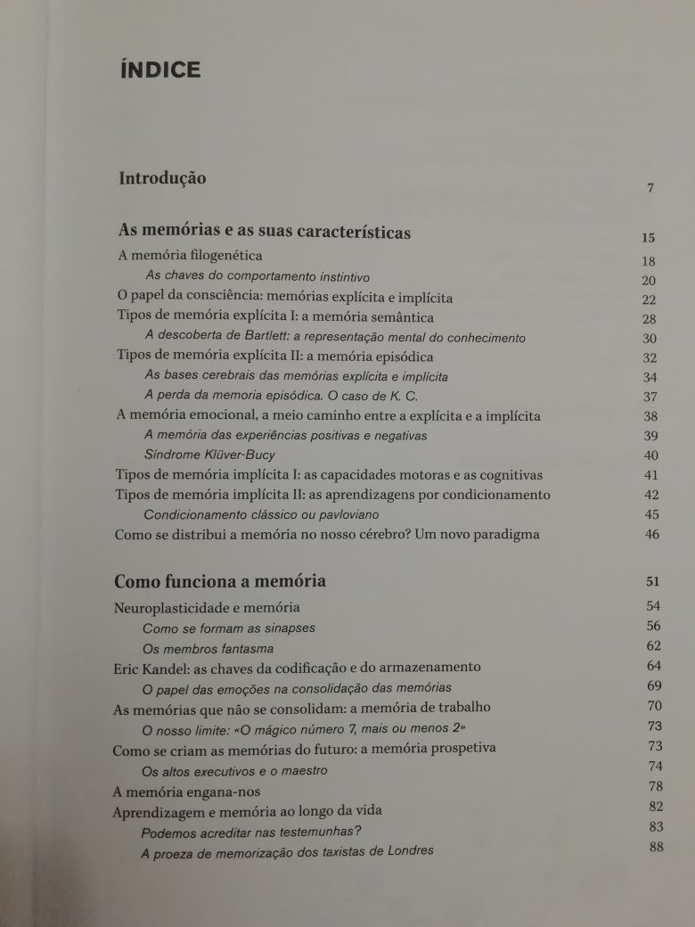 Somos a nossa memória, recordar e esquecer