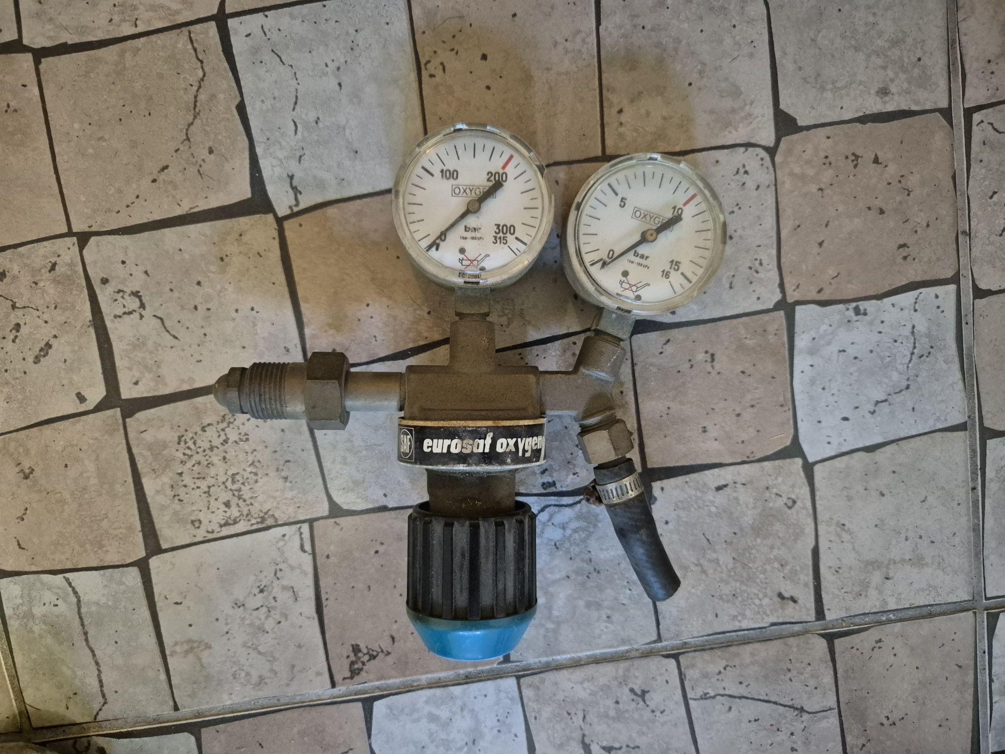 Manometro de oxigenio