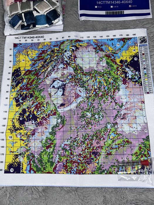 Zestaw do wyszywania haft krzyżykowy