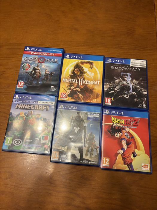 Jogos PS4 (venda unica ou individual)