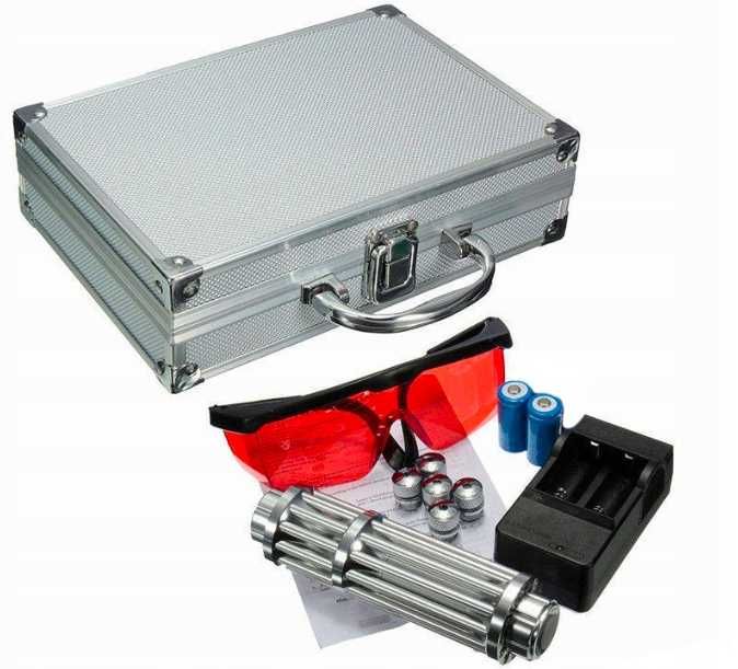 Laser Wskaźnik Niebieski Blue Pointer Przepala Najmocniejszy Wypala