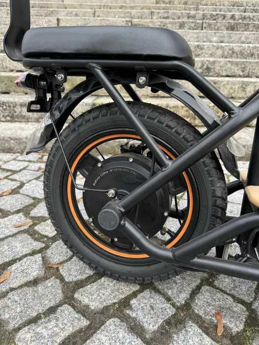 Електросамокат Kugoo Kirin C1 Pro (500 Вт; 26 А·год; 48 В), Чорний
