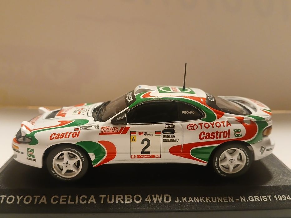 Miniaturas Toyota Corolla e Cellica 1/43 Rally  de Portugal novas