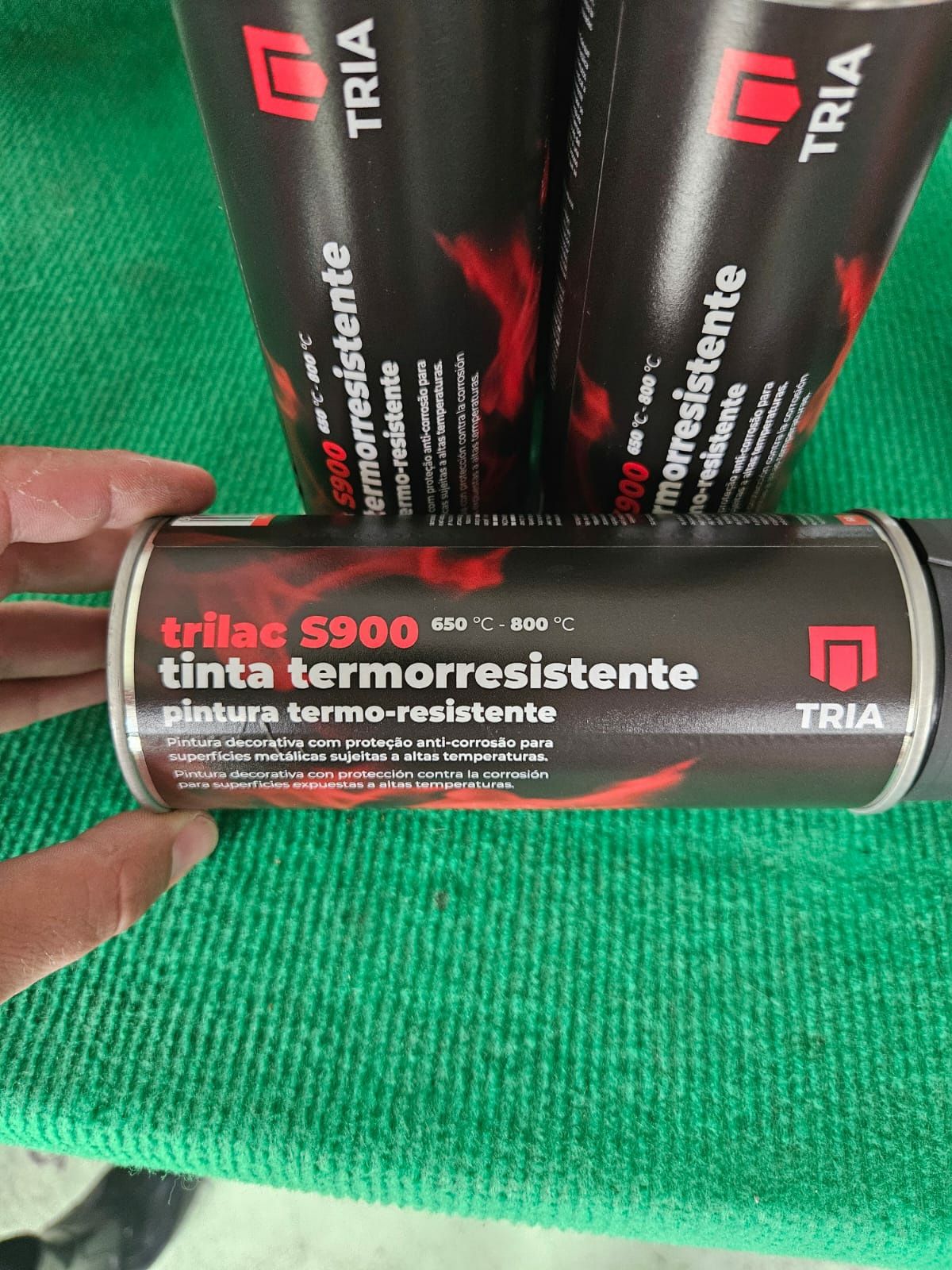 Tinta Alta Temperatura