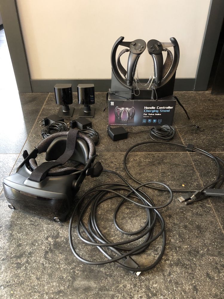 VALVE STEAM INDEX kit gogle VR pełny zestaw