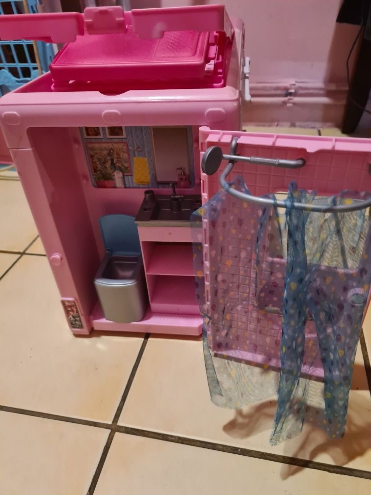 Kamper dla lalki barbie duży