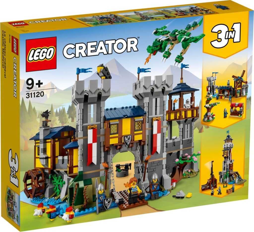 LEGO Creator castelo 3 em 1 ***NOVO e SELADO***